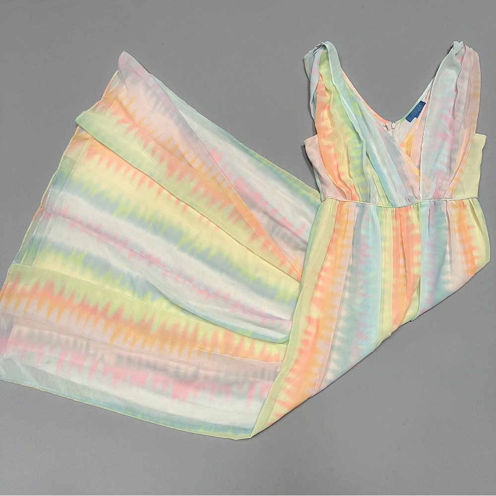 Anthropologie LIL pastel gorgeous maxi dress, 4. - Picture 8 of 14